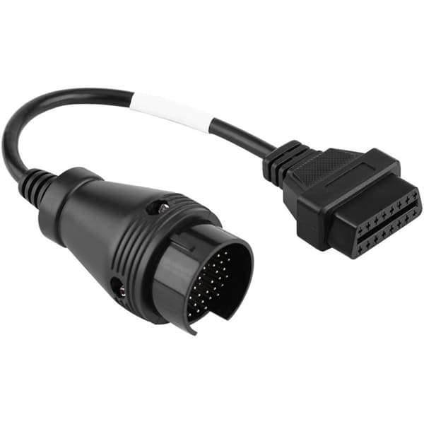 38-pin til 16-pin OBD2-adapter Diagnostikkabel til Iveco Lastbil