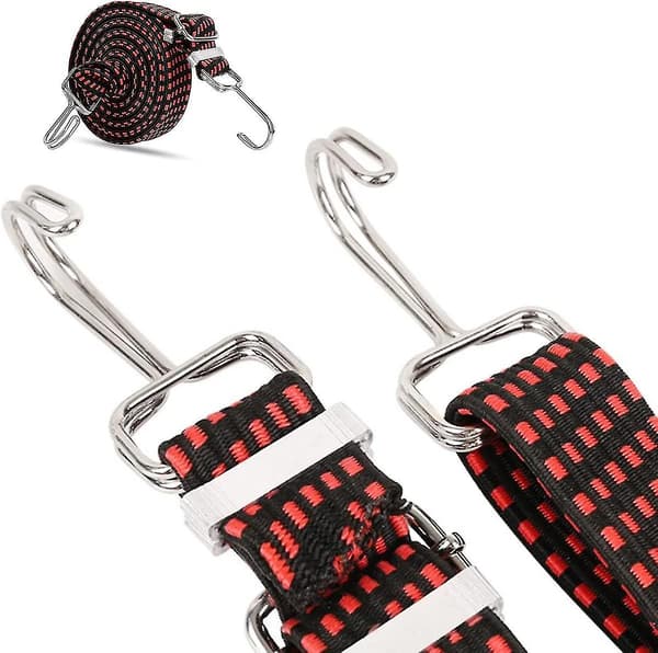 2st Bungee Strap Bagagerep, Spännband, Bagage Bungee Rep, Bil/skåpbil Bungee Rep