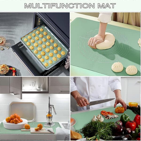Silicone Baking Mat Extra Large 50*40cm Non-stick Baking Mat With High Edge