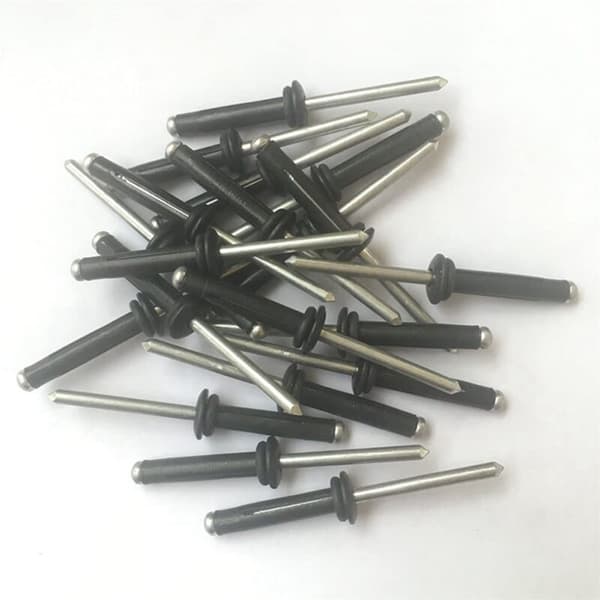 60 stykker Tri-Grip nitter med O-ringe Langt greb Tri-Fold Tri Bulb til dyb installation Kajak, Kano og Båd