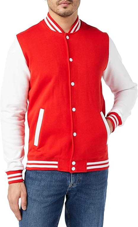 Build Your Brand Basic Collegejakke for menn