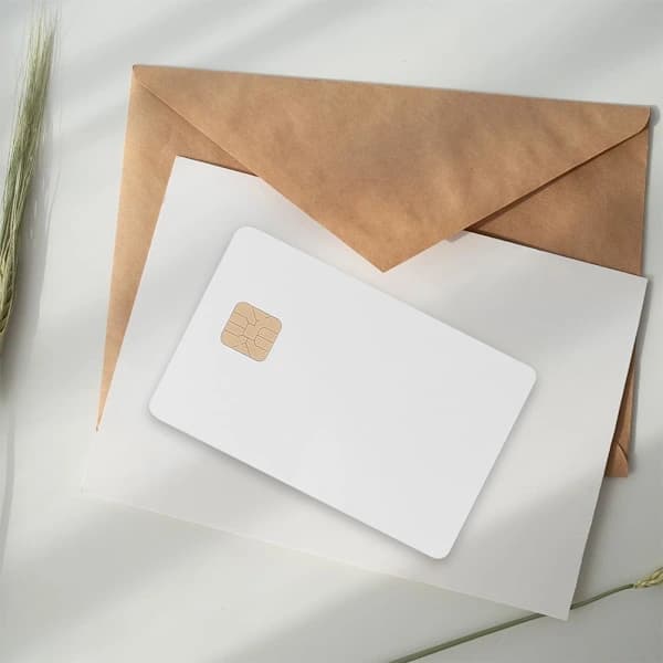 8 stk Tomme PVC Smart Chip-kort kompatible med adgangskontrollsystem, A