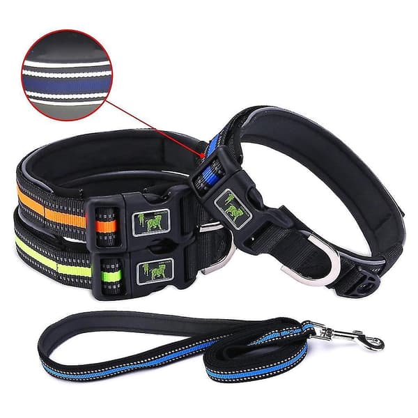Reflective Polyester Dog Collar, Adjustable for Kittens and Small Dogs
