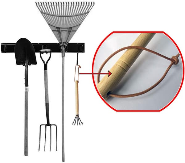 Handräfsa, Bärbar Grävspade Mini Stålräfsa för Trädgårdsredskap