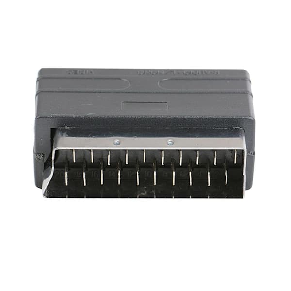 3RCA til SCART-adapter AV-kabelkonverterer, SCART Euro-plugg, A