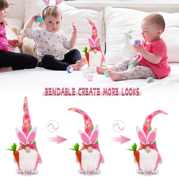 Yoneko Easter Plush Dwarf Rabbit, 1 Easter Plush Doll
