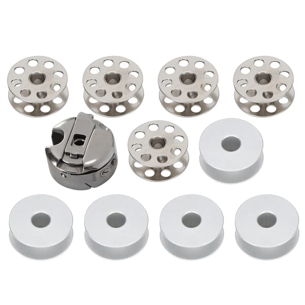 10 pcs Bobbin Case Metal Bobbin Walking Foot Industrial Sewing Machine Accessories