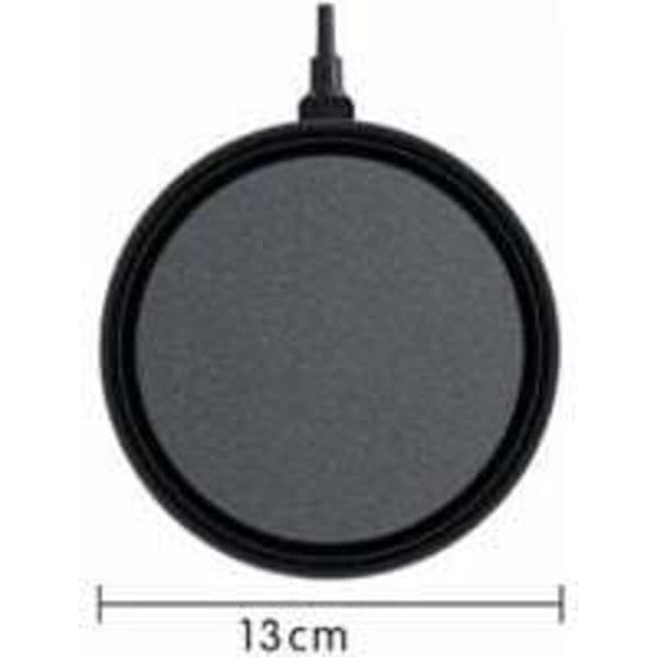Rund luftdiffusorstein for oksygen, akvarieluftbobleskive, luftboblediffusorstein for fiskeakvarium, diameter 13 cm