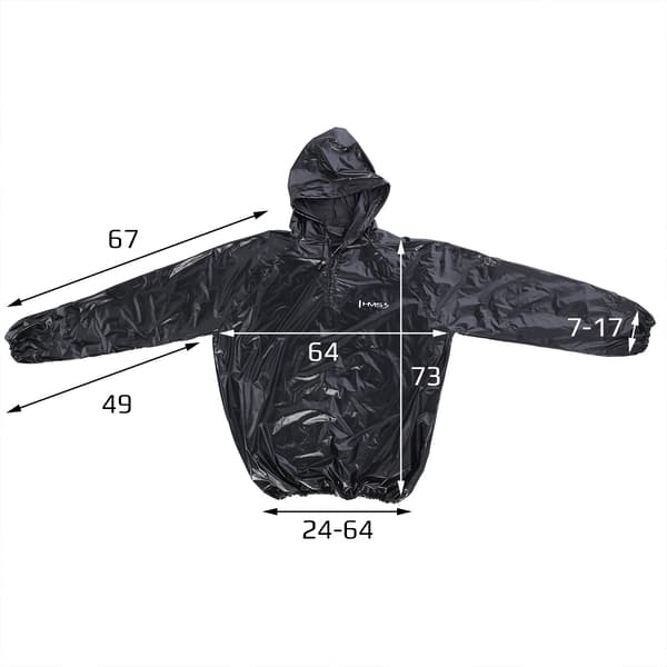 Bastudräkt för viktminskning, unisex, svettförbättrande