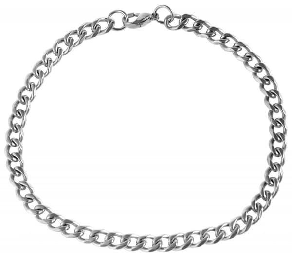 Ankelkedja i Stål - Silver Kedja-FA11- Silver Silver Silver Silver