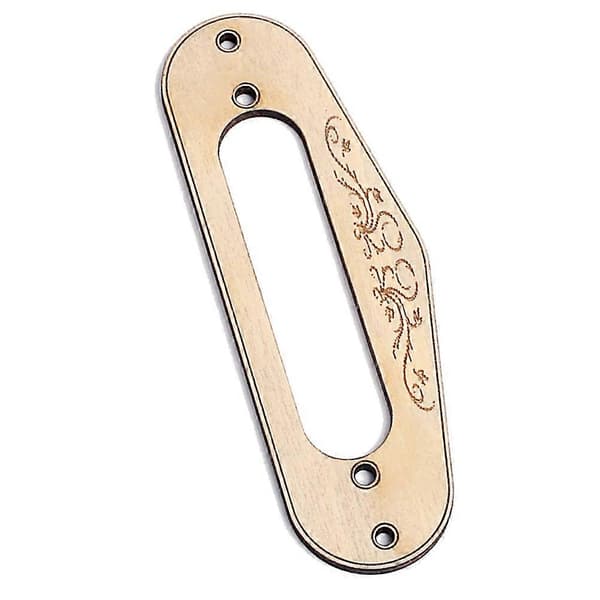 Golden Single Coil Halsmikrofonring för Gitarr med Skruvar Inkluderade