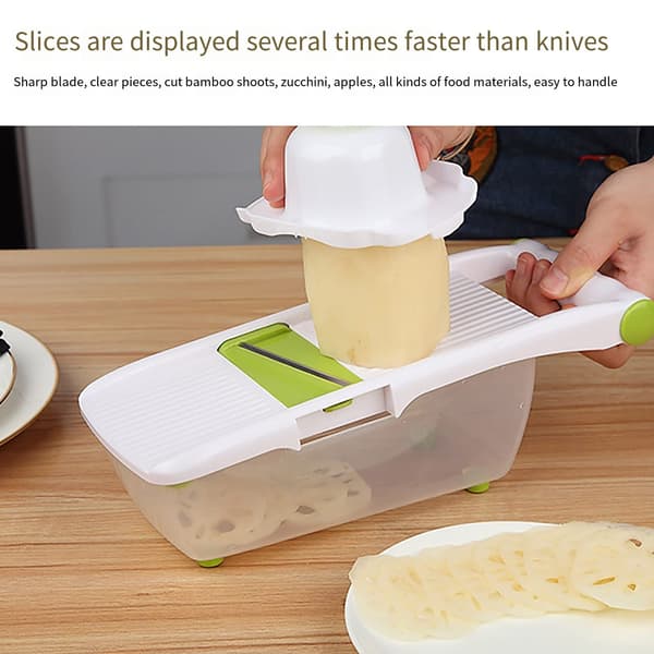 Vegetable Chopper Dicing Machine - Cheese Chopper Mini, Portable String Vegetable Chopper, Small Food Processor