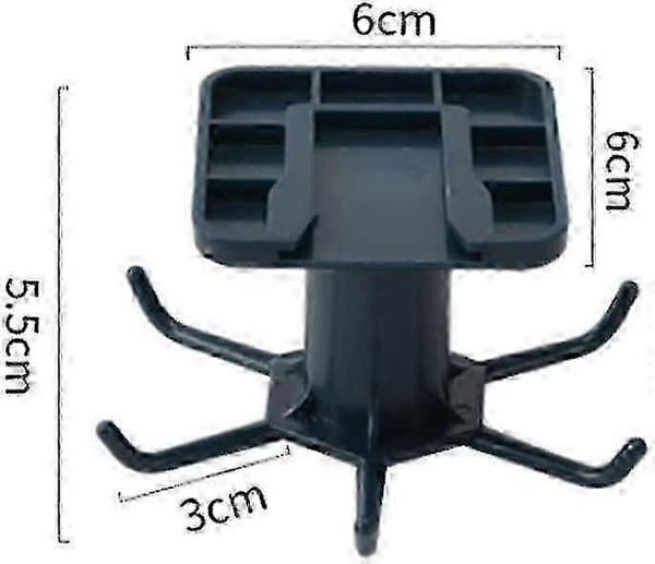 Kitchen Utensil Holder, 360° Rotating Strong Adhesive Kitchen Utensil Holder for Bathroom and Kitchen