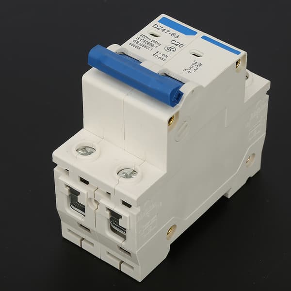 DZ47-63 2 P Mini effektbryter 400VAC (20A)