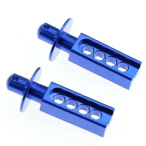 4x metalskalpeller til Mini E- E Slash 1/16 tilbehørsdele opgradering RC bil, 1