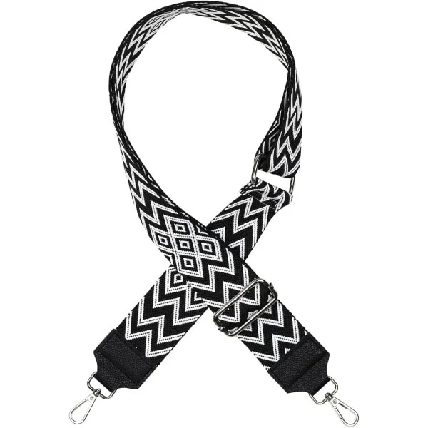Adjustable shoulder strap for bag, 5 cm wide, 80 cm