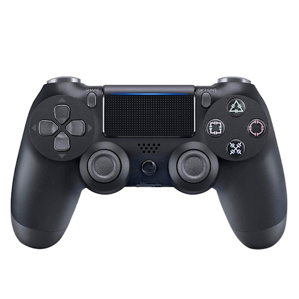 P4, P3 controller, dobbelt vibrations Bluetooth controller trådløs - sort Black