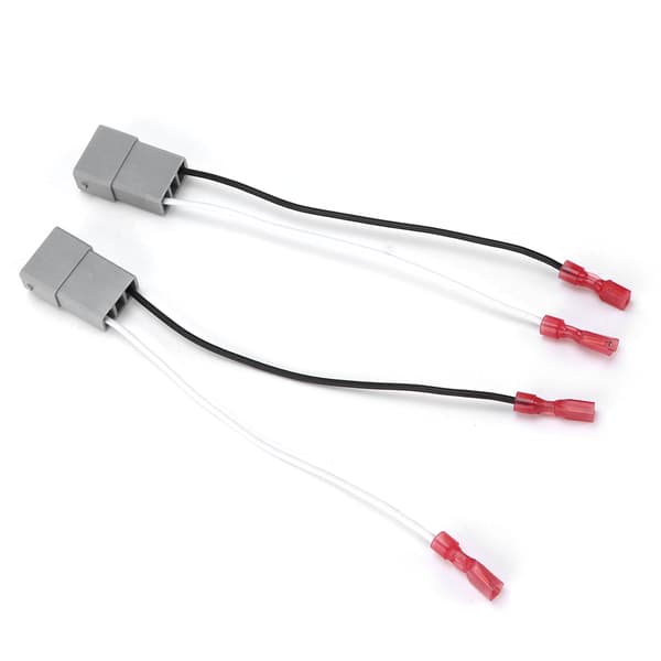 Pair Car Speaker Wire Harness Adapter Connector Modification Replacement for Acura/Accord