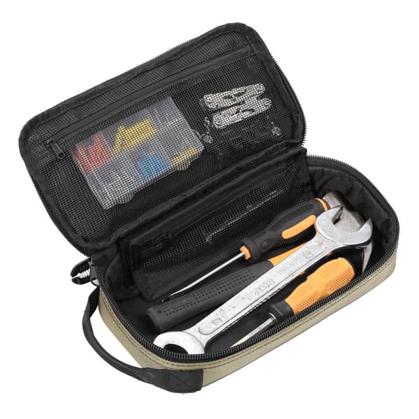 Small Tool Bag, Tool Pouch, Tool Handbag with Multiple Pockets for Electricians, Carpenters