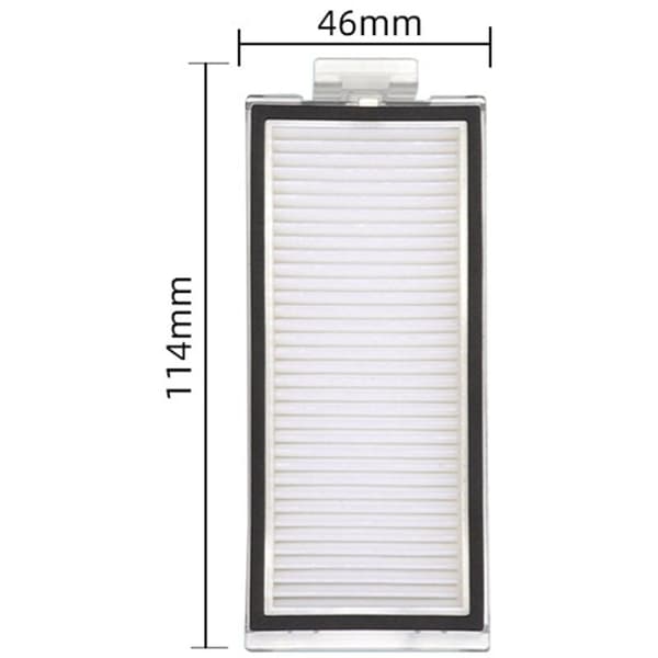 Replacement Filter for Robotic Vacuum Cleaner Max+T8, Washable HEPA Filter