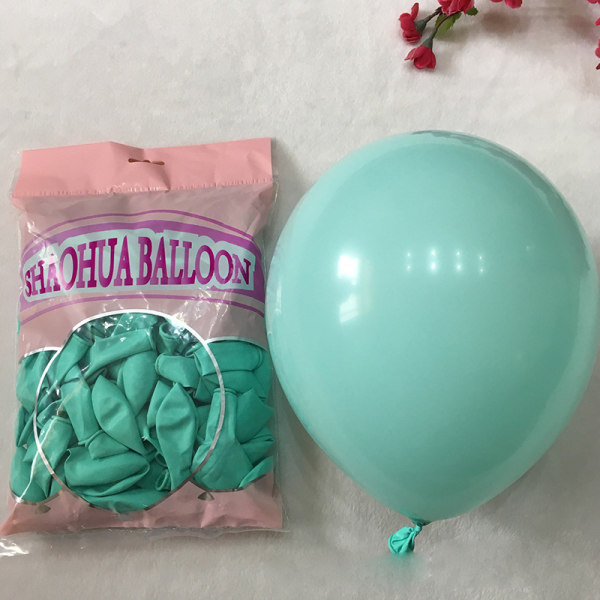 100 pieces of 10-inch Makanilan balloons: thickened latex elasticity, suitable for: weddings, parties, birthday parties