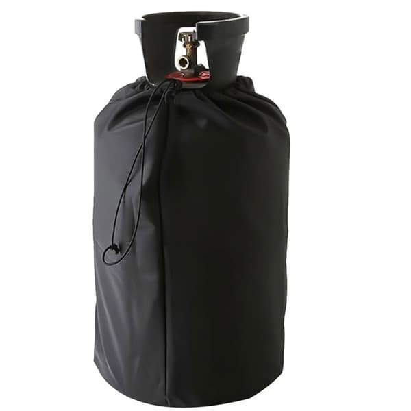 Propane Tank Cover for Cylinders - Use (Black, Bag Only)