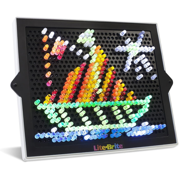 Den mest populära kreativa leksaken - ljus kreativ konst, liten ljusplatta pixelmålning (180 st utan ljusbandsblixt)