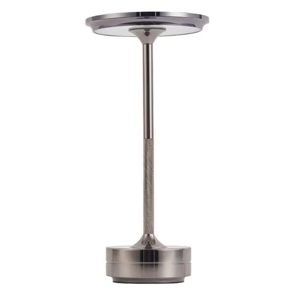 Cordless Table Lamp Dimmable Metal USB Rechargeable Desk Lamp - 1 pc