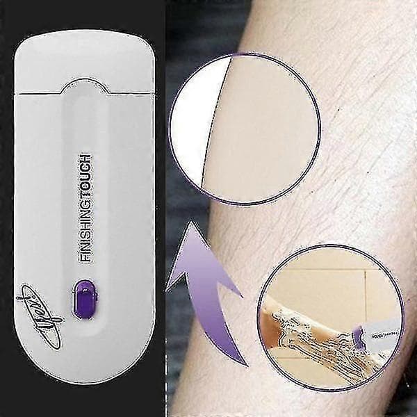 Finishing Touch Hårfjerner Smertfri Epilator Med Mikrovibrationer EU-stik