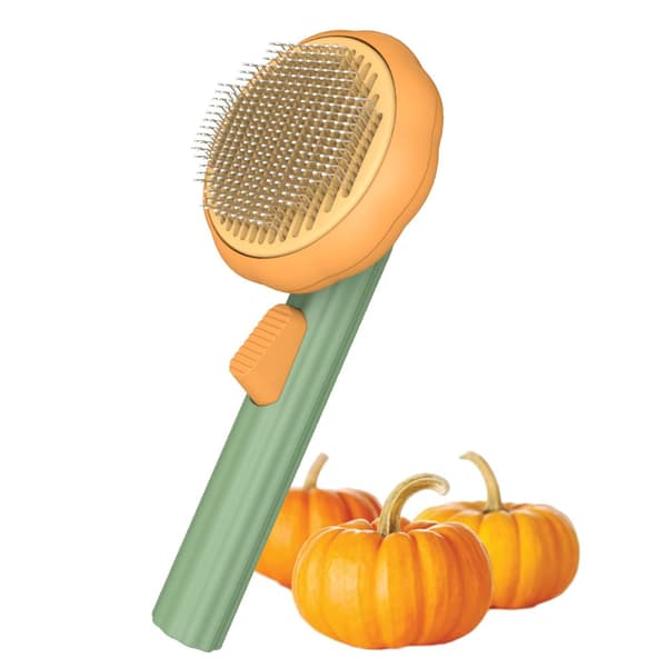 Cat Brush Dog Brush with Release Button for Shedding