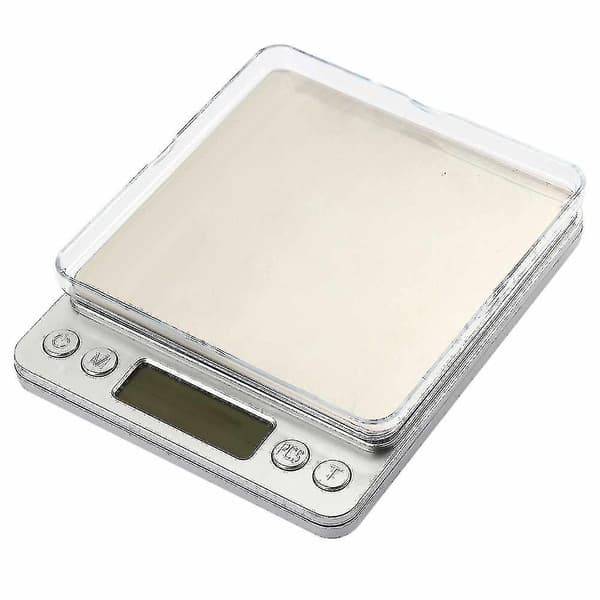 I2000 3kg Mini Digitalvægt Rustfri Stålplatform Vejeværktøj