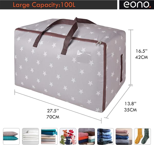 Garment Bags, Waterproof Thick Oversized Organizing Storage Bag,