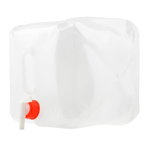 Sammenleggbar vannbeholder / vanndunk 10 liter med kran