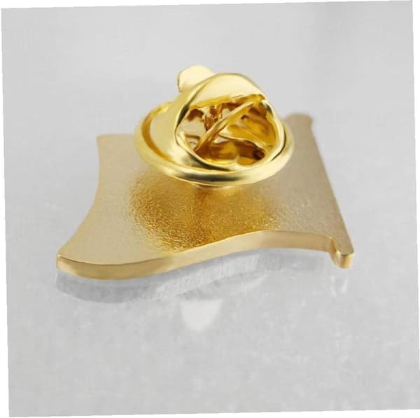 (19*18MM) FN-flagkrystalepoxy-mærkebroche, Verden