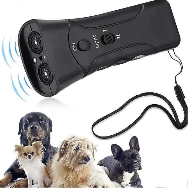 Dog Training Device Electronic Dog Repeller/Dog Bark Control Devices Training Tool Stop Barking Dog Deterrent Handheld and Portable