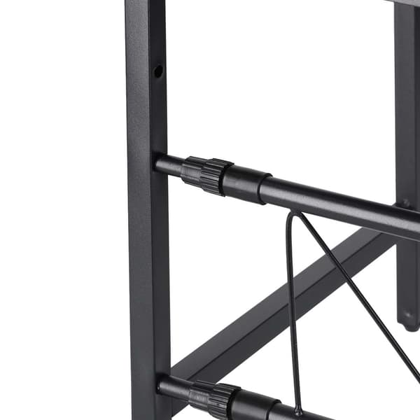 Microwave Shelf - Adjustable Metal, 6 Hooks
