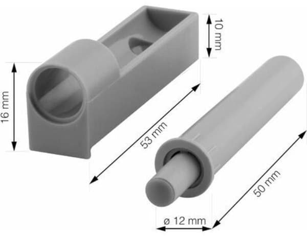 Door Damper, 10-pack – Door Damper for Kitchen Cabinets, Mounted for Soft Closing