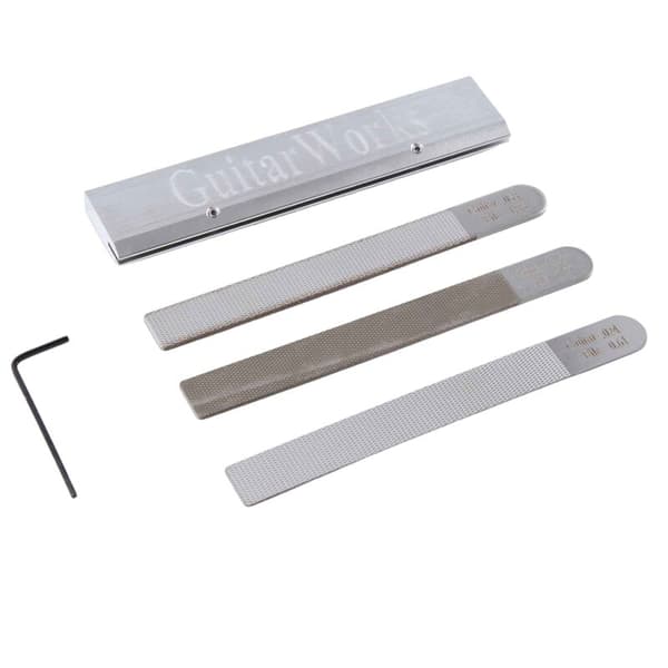 Guitar File for Nut, Crown, Slot, Luthier Repair, String Instrument Tool