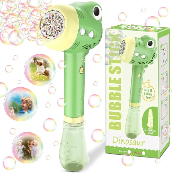 Bubbelmaskin för barn | Utomhusleksaker för småbarn 3-5 år | Perfekt som present