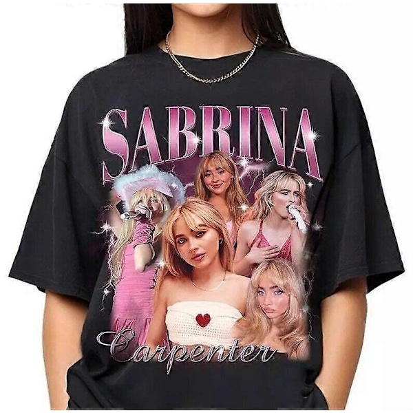 Sällsynt Sabrina Carpenter Unisex Tröja, Fanpresent Stil 00221[D] L