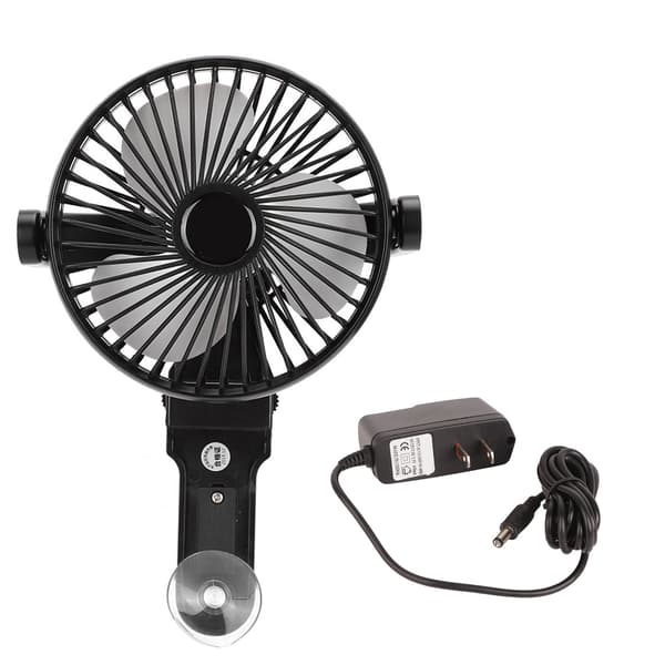 Aquarium Cooling Fan Silent Automatic Temperature Control Fish Tank Cooler 110-240V US Plug