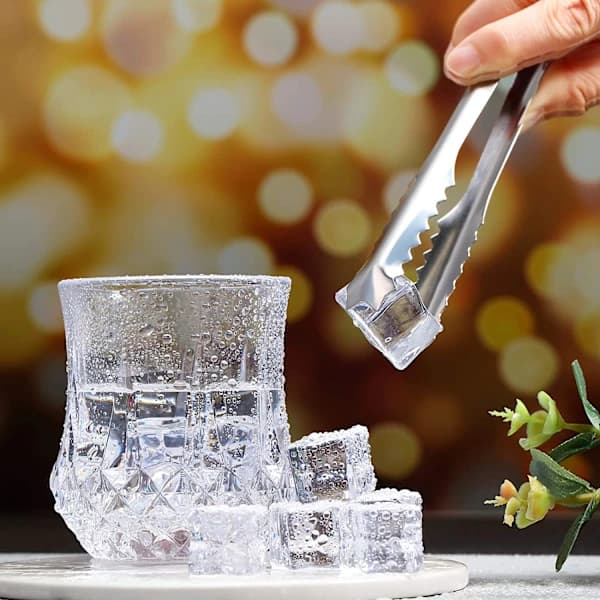 Cocktail Shaker Sæt Rustfrit Stål Dobbelt Shaker Med Bartilbehør til Hjemmebartendere Sølv 10 Dele