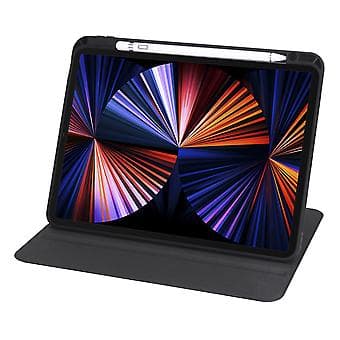 Acrylic Leather Case for iPad Pro 11 2022/2021/2020/2018 (Black)