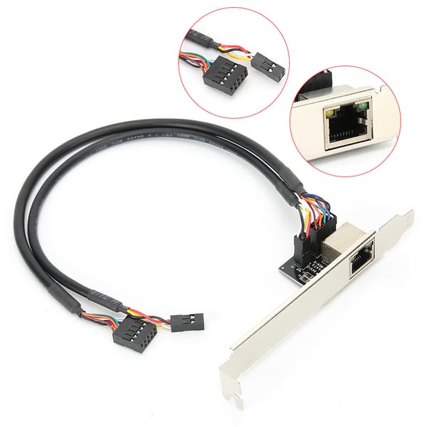 Gigabit Mini PCI-E netværkskort til stationær computer - kablet, gratis enhed, Linux-kompatibel