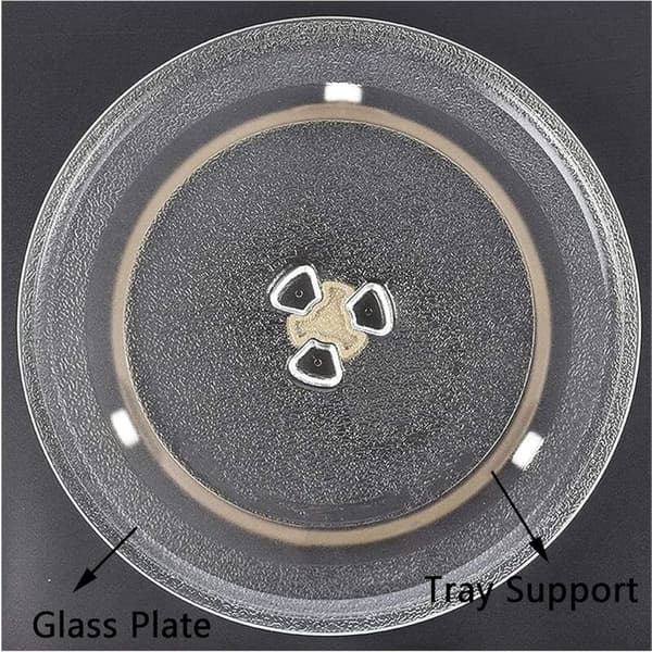 Microwave Turntable Support 17.8cm Diameter 1.4 Universal Microwave Accessory Glass Ring