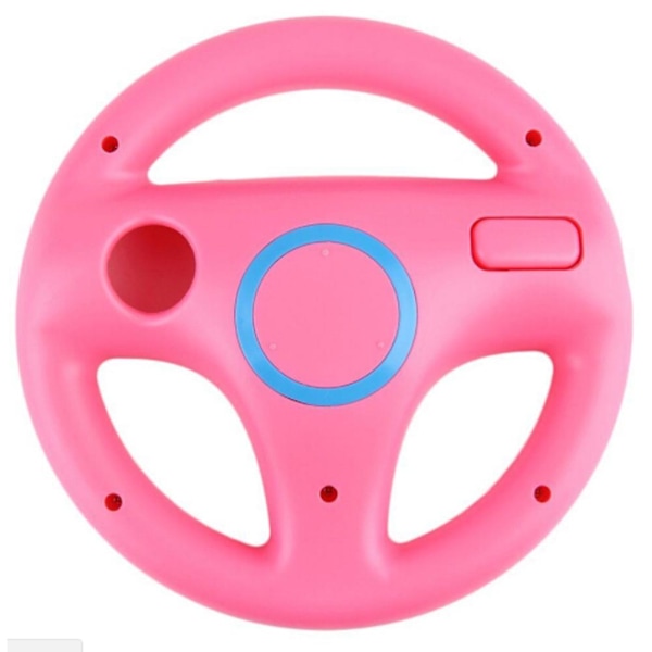 Spill Racing Ratt for Nintendo Wii Mario Kart Fjernkontroll 1 PC 1 Pc Pink