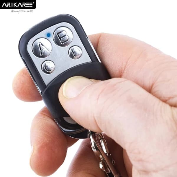 Universal Remote Control for Gate 433.92 Mhz, 12V Battery, Fixed Code, Programmable, 3-Pack