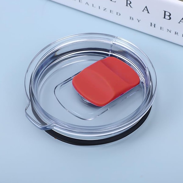 2 kpl 20 oz magneettisia korvauskansia 20 oz:n juomalaseille, 16 oz:n tuopille, 10/24 oz:n mukeille, 10 oz Red