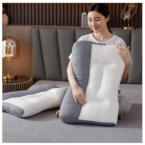 Ergonomic Orthopedic Neck Pillow for Sleep Support, 40 cm - Compatible with Various Brands