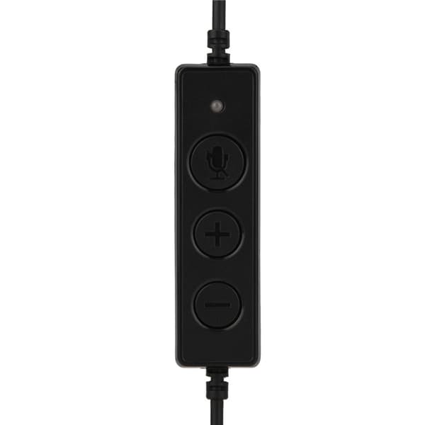 USB Callcenter-hodesett med støyreduksjon og mikrofon